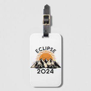 Etiqueta Para Maletas Eclipse Solar Total 2024