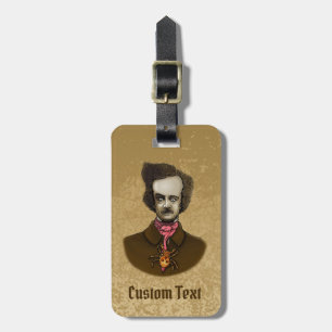 Etiqueta Para Maletas Edgar con un error de oro