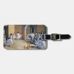 Etiqueta Para Maletas Edgar Degas - Salón de baile, Ópera rue Le Peletie