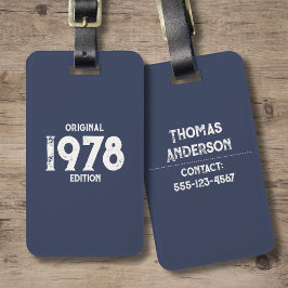 Etiqueta Para Maletas Edición Original De 1978