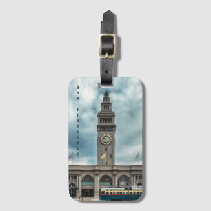 Etiqueta Para Maletas Edificio de la Ferry de San Francisco