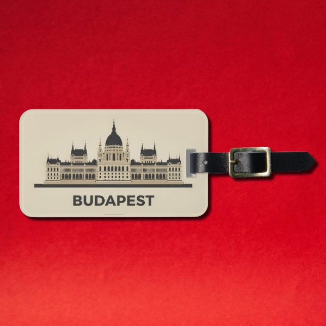 Etiqueta Para Maletas Edificio del parlamento - Budapest  (Subido por el creador)