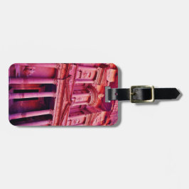 Etiqueta Para Maletas Edificio Petra Treasury