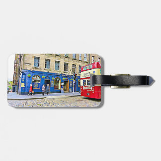 Etiqueta Para Maletas Edimburgo, Escocia