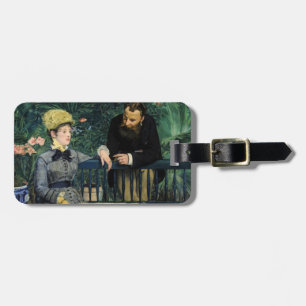 Etiqueta Para Maletas Edouard Manet - En el Invernadero