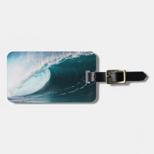 Etiqueta Para Maletas EE. UU., Hawái, Oahu, Olas grandes
