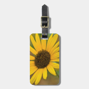 Etiqueta Para Maletas EE. UU., Kansas. Girasol silvestre