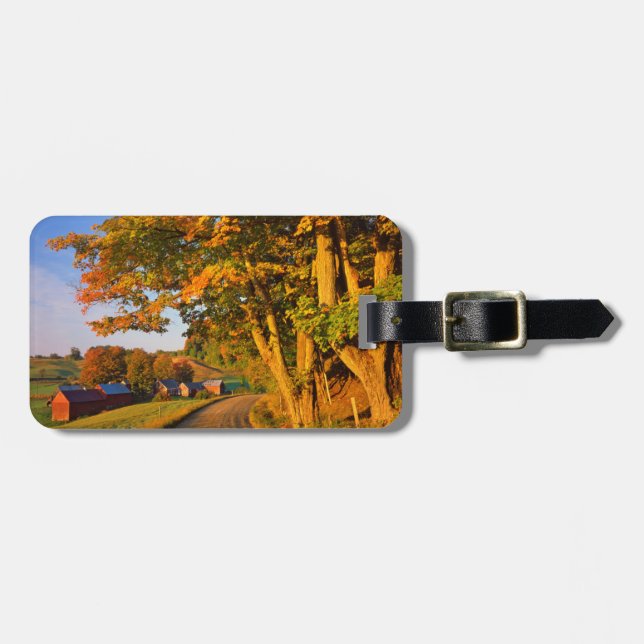 Etiqueta Para Maletas EE.UU., Vermont, South Woodstock (Frente Horizontal)