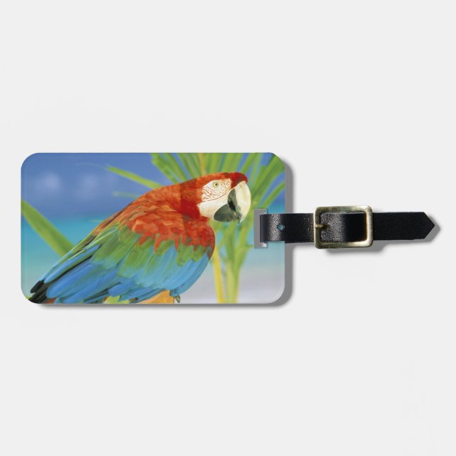 Etiqueta Para Maletas EEUU, Hawaii. Paro (Frente Horizontal)