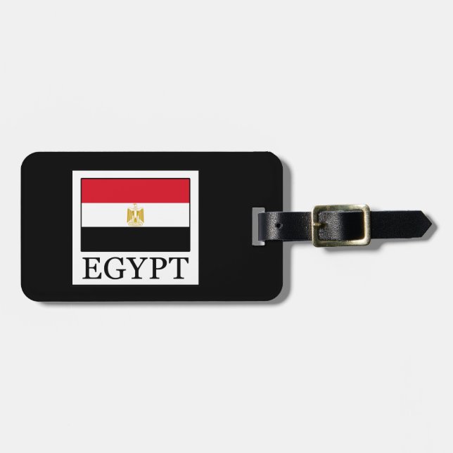 Etiqueta Para Maletas Egipto (Frente Horizontal)