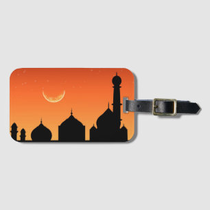 Etiqueta Para Maletas Eid Mubarak Evening Sky