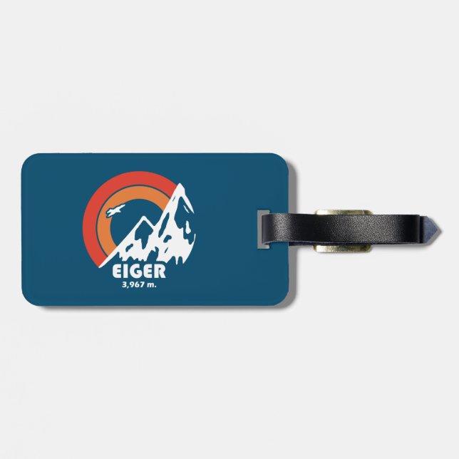 Etiqueta Para Maletas Eiger Sun Eagle (Atrás Horizontal)