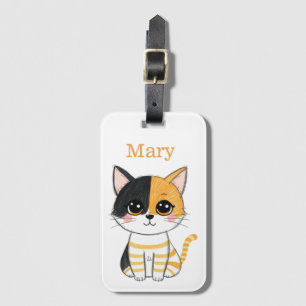 Etiqueta Para Maletas El Adorable Gato Malandino
