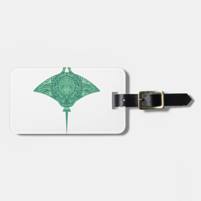 Etiqueta Para Maletas El águila antigua (Frente Horizontal)