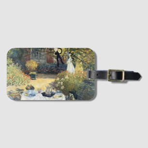 Etiqueta Para Maletas El almuerzo Claude Monet