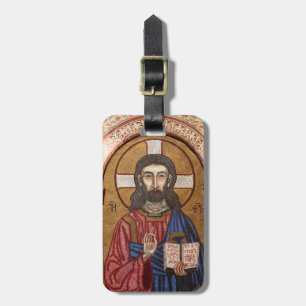 Etiqueta Para Maletas El antiguo Jesús Mosaico