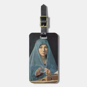 Etiqueta Para Maletas El anuncio, 1474-75 (aceite en el panel)
