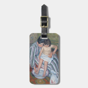 Etiqueta Para Maletas El baño del niño, 1893 (aceite en lona)