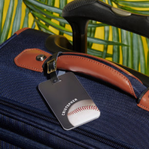 Etiqueta Para Maletas El béisbol personalizado