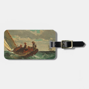 Etiqueta Para Maletas El Breezing encima (un viento justo) de 1873-76