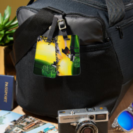 ETIQUETA PARA MALETAS ¡EL CANARIO EN SUNRISE!