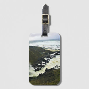 Etiqueta Para Maletas El Chasm de Coco, Cabo Perpetua, Costa de Oregón