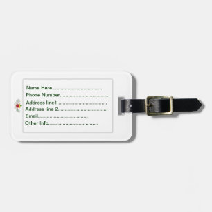 Etiqueta Para Maletas El cladagh (color completo)