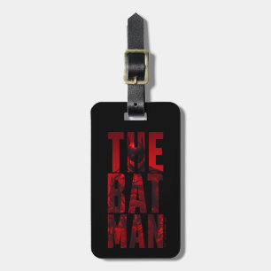 Etiqueta Para Maletas El corte de la tipografía de Batman