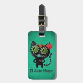 Etiqueta Para Maletas El día del gato negro muerto