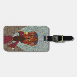 Etiqueta Para Maletas El dragón