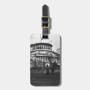 Etiqueta Para Maletas El edificio del capitolio en la C.C. de Washington