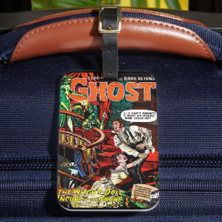 Etiqueta Para Maletas El fantasma de los cómics de terror