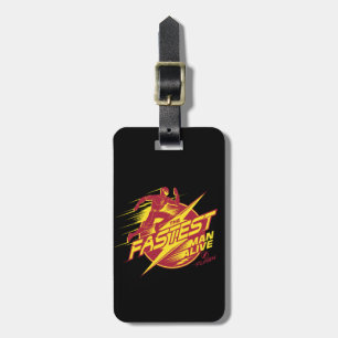 Etiqueta Para Maletas El Flash El hombre más rápido vivo