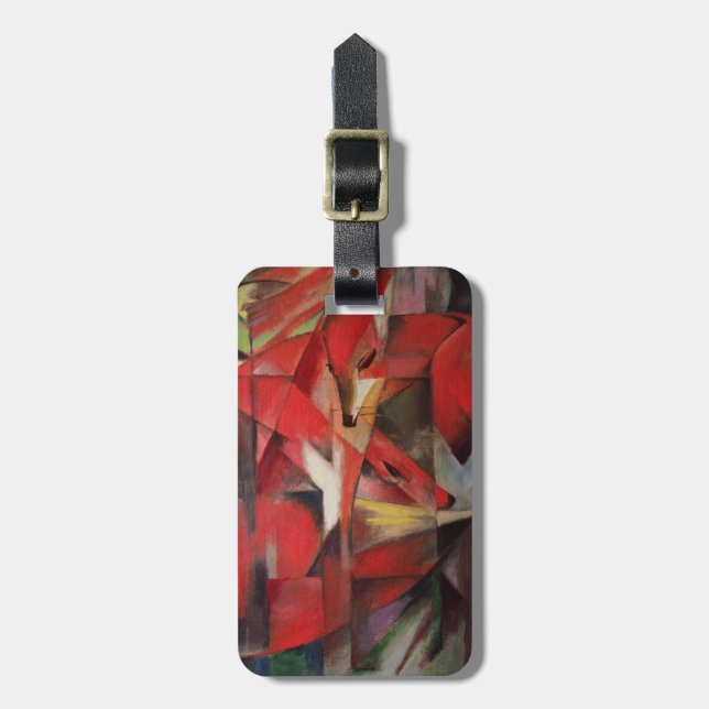 Etiqueta Para Maletas El Fox, 1913 (Frente Vertical)