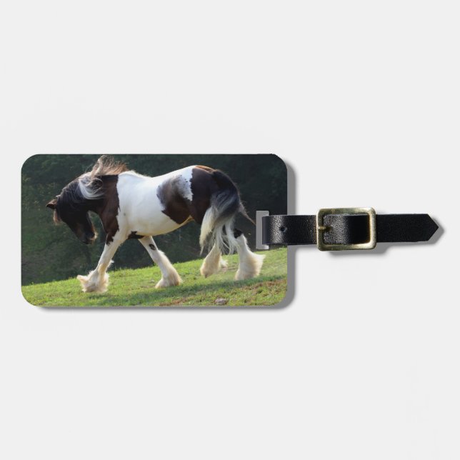 Etiqueta Para Maletas El gitano Vanner (Frente Horizontal)