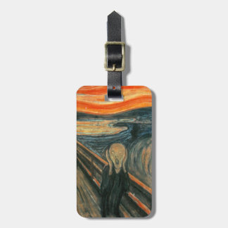 Etiqueta Para Maletas El grito de Edvard Munch