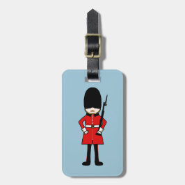Etiqueta Para Maletas El guardia real de la reina
