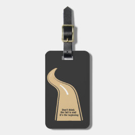 Etiqueta Para Maletas El inicio de un nuevo viaje