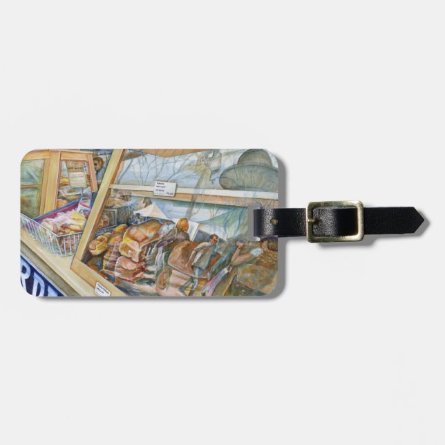 Etiqueta Para Maletas El lado bueno de la locura (Frente Horizontal)