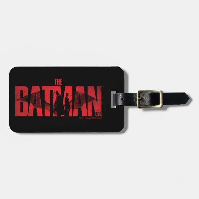 Etiqueta Para Maletas El logo de Batman & Catwoman (Frente Horizontal)