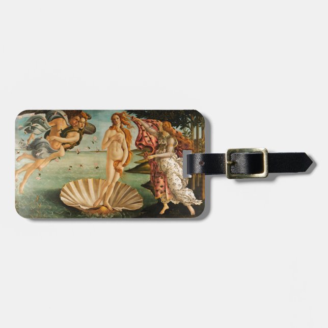 Etiqueta Para Maletas El nacimiento de Botticelli de Venus (Frente Horizontal)