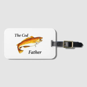 Etiqueta Para Maletas El padre del bacalao es el regalo ideal de la pesc