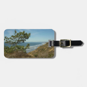 Etiqueta Para Maletas El paisaje costero de Torrey Pine y California