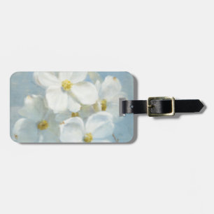 Etiqueta Para Maletas El panel blanco del flor