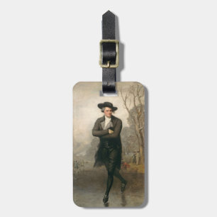 Etiqueta Para Maletas El patinador (retrato de Guillermo Grant)