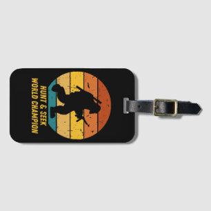 Etiqueta Para Maletas El pie grande no quiere esconderse y buscar más ah