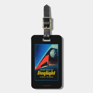 Etiqueta Para Maletas El poster promocional del tren de la luz del día