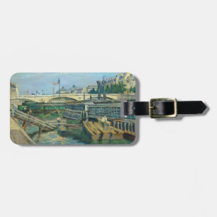 Etiqueta Para Maletas El puente de Louis Felipe, 1875 (aceite en lona)