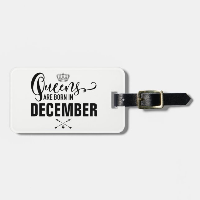 Etiqueta Para Maletas El Queens nace adentro (Frente Horizontal)