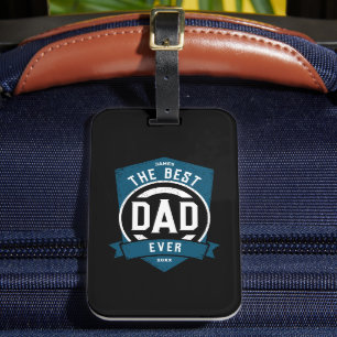 Etiqueta Para Maletas El regalo del Día del Padre Moderno más grande que